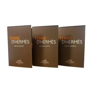 Terre D'Hermés Eau De Toilette Paris Made in France x3